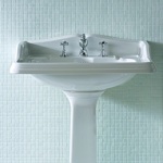 Раковина Simas Arcade 73см на пьедестале- фото