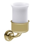 Подвесной стакан Burlington Guild одинарный, цвет Золото	- фото