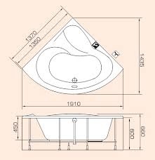 Ванна акриловая PAA CAMILLA 1370 x 1370 x 660 мм  (Латвия)- фото2
