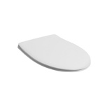 Simas Lft Spazio Сиденье для унитаза SLIM, цвет белый/хром (микролифт)- фото2
