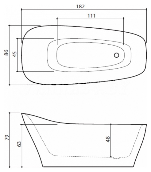   Balteco Mezzo 1820x860