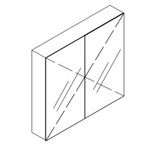 Зеркальный шкаф Antonio Valanti MC70