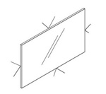 Зеркало с диодной подсветкой Antonio Valanti RFL60- фото2