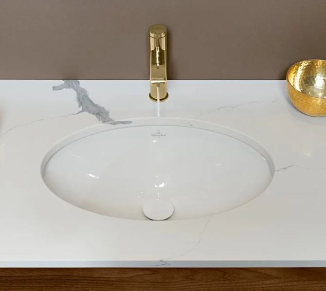 Умывальник встраиваемый Villeroy & Boch Evana 61440001 , 61,5x41,5 см- фото3