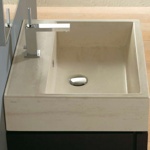 Раковина накладная 60x50 Globo Le Pietre SCQ61.TR- фото