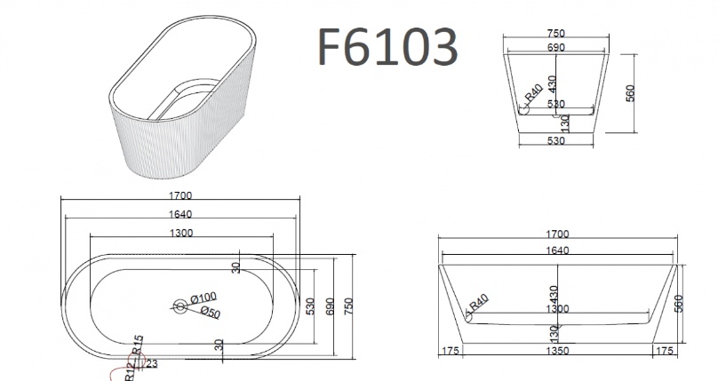  Frank F6103 White .