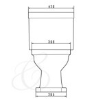 Caprigo TEMPO Унитаз-компакт- фото5