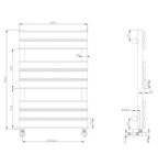 Полотенцесушитель водяной VENTURO GOLD- фото2