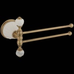 Полотенцедержатель двойной поворотный 20 см Olivia- фото2