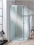 Душевое ограждение Burlington Quadrant 900 x 900mm- фото