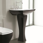 Artceram Jazz JZ16Cbi/nero Раковина подвесная  60x48 см- фото