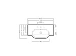 Раковина подвесная HATRIA AREA Y0UP01- фото2