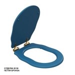Caprigo Сиденье для унитаза BOHEME, бронза- фото2