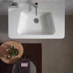 Раковина подвесная 75x48 Globo Grace GR075.BI - фото