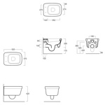 SIMAS Evolution Унитаз подвесной 52х37см- фото2