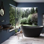 Ванна PAA Amore Graphite 1600*850 мм черная- фото4