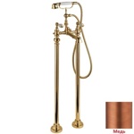 Palazzani Porter Color смеситель для отдельностоящей ванны медь- фото