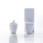 Simas Bohemien унитаз напольный 36,5х53,5, цвет белый с бачком , фурнитура хром- фото3