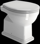 GSI Classic 54 унитаз приставной, слив в пол - фото