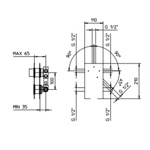 Palazzani Mis встроенный смеситель на 4 потребителя- фото2