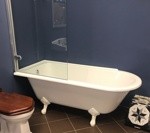 Ванна угловая Burlington Hampton 170х75 левосторонняя- фото4