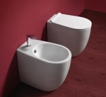 SIMAS Vignoni унитаз напольный приставной безободковый 