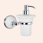 Подвесной дозатор для жидкого мыла TW Harmony TWHA108bi/cr- фото