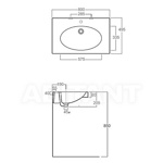 Консоль подвесная Simas LFT Spazio LFT44- фото3