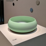 BETTECraft Раковина-чаша на столешницу круглая , 45х45х12 cм, без отв. под смеситель и перелива, цвет вечно зеленый 115- фото