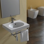 Раковина подвесная 50x42 Globo Classic SCL50.BI - фото