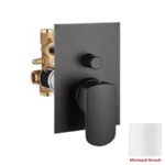 Palazzani  Mis Color встроенный смеситель для ванны\душа нержавейка, матовый белый, бронза, черный, никель- фото2