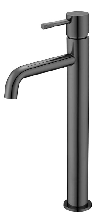 Смеситель для умывальника высокий Boheme Uno 462-SGM- фото