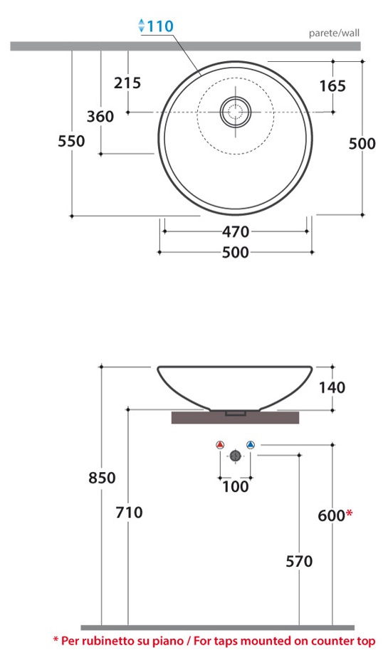   50x50 Globo Le Pietre LAT50.PG