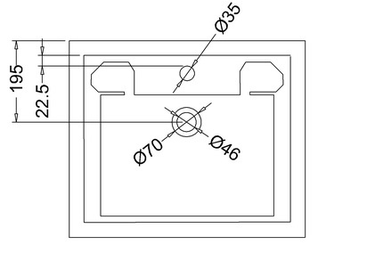 Раковина Burlington Contemporary B1 58x47 см - фото3