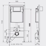 Инсталляция Jomo для подвесного унитаза- фото2