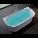 Ванна Frank F6163 White пристенная- фото3