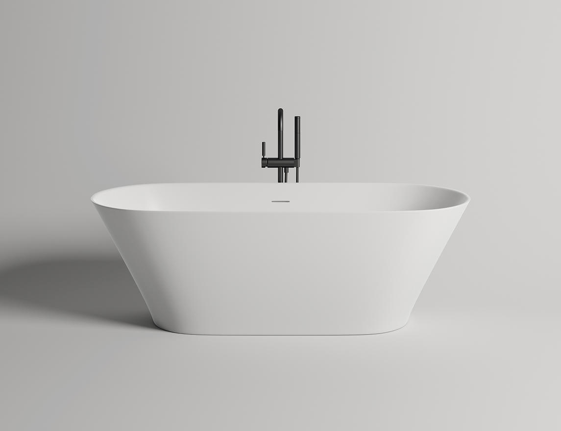 Ванна из камня Salini Mona 1800 х 800 х 595 S-Sense глянцевая