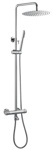 Стойка для душа c термостатом Boheme UNO 468-T-CR- фото
