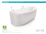 Акриловая ванна Aquatika Ренессанс 170x80x72h- фото
