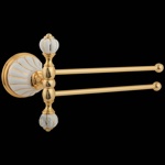 Полотенцедержатель двойной поворотный 20 см Olivia- фото3