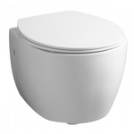 Artceram STEP Унитаз подвесной 36х51 см, слив универсальный, с креплениями, цвет белый.- фото