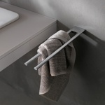 KEUCO EDITION 400 Полотенцедержатель двойной 45 см, цвет хром- фото3