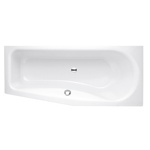 Bette Luna Ванна прямоугольная с шумоизоляцией 170х75х45 см, с покрытием Glaze Plus, (область ног слева) цвет: белый- фото