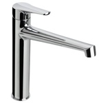 Palazzani 88 высокий смеситель для раковины с донным клапаном Click-Clack- фото