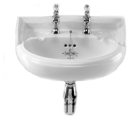 Раковина подвесная Sanitan Cloakroom Nouveau 495x410 мм