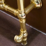 Полотенцесушитель MARGAROLI Armonia 9-300  золото- фото3