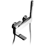 Palazzani Mis смеситель для ванны и душа с душевой лейкой и шлангом- фото