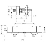 Смеситель для душа Axor Citterio   - фото2