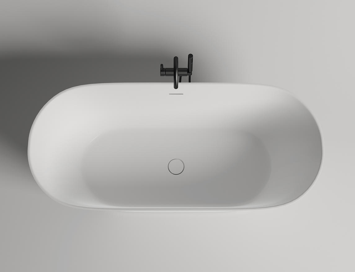 Ванна из камня Salini Mona 1800 х 800 х 595 S-Sense глянцевая