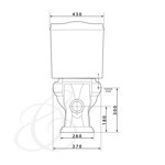 Caprigo BORGO Унитаз - компакт- фото5